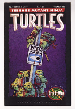 Teenage Mutant Ninja Turtles Vol 1 51  VF+ (8.5)   ()