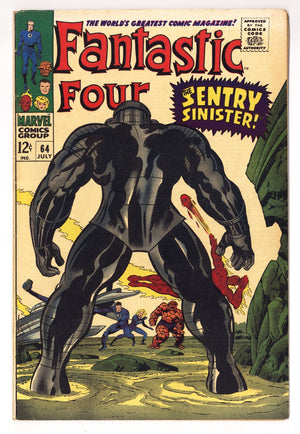 Fantastic Four Vol 1 64 FN (6.0) (1967)