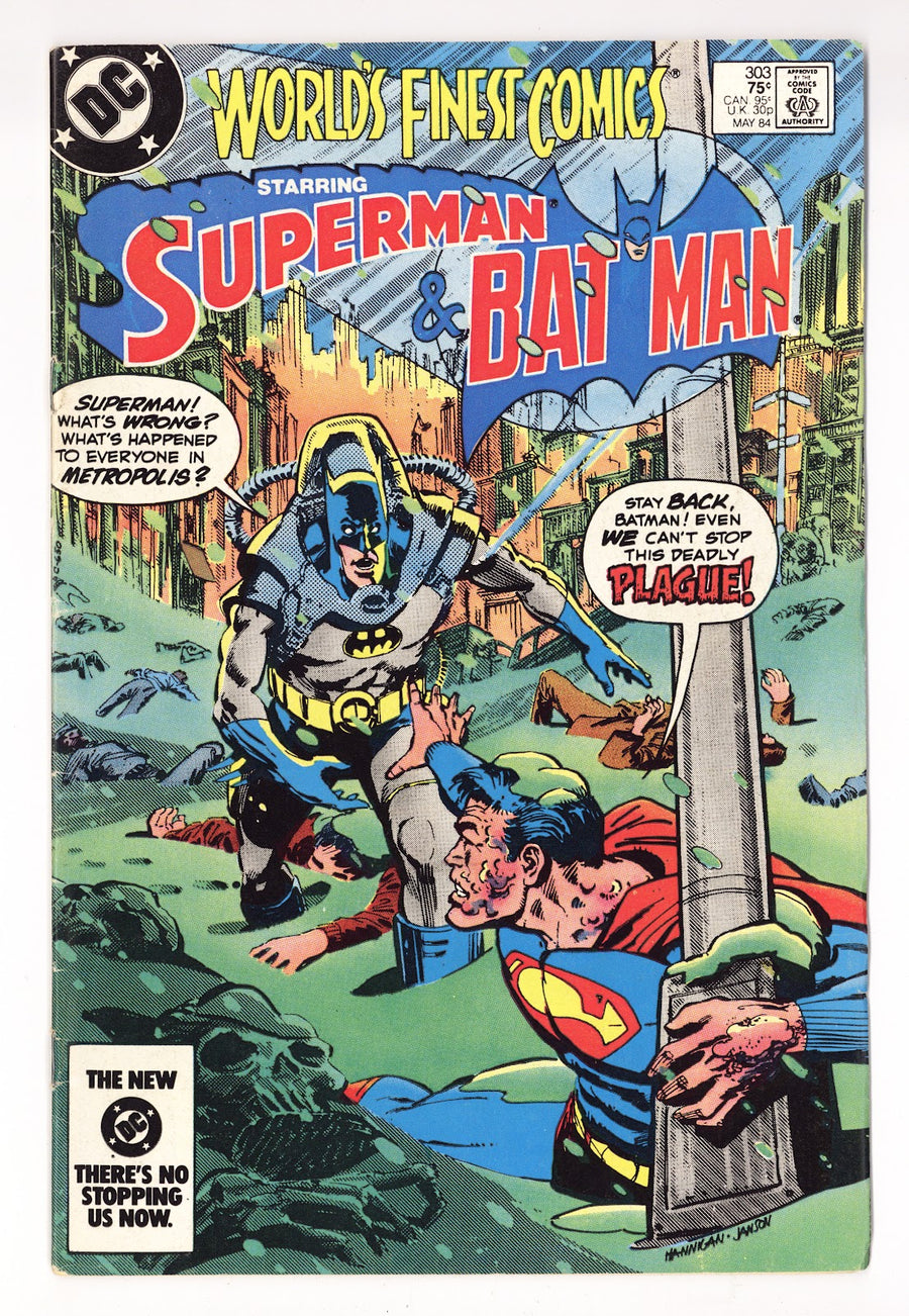 World's Finest Comics   303  Mid Grade   (1984)