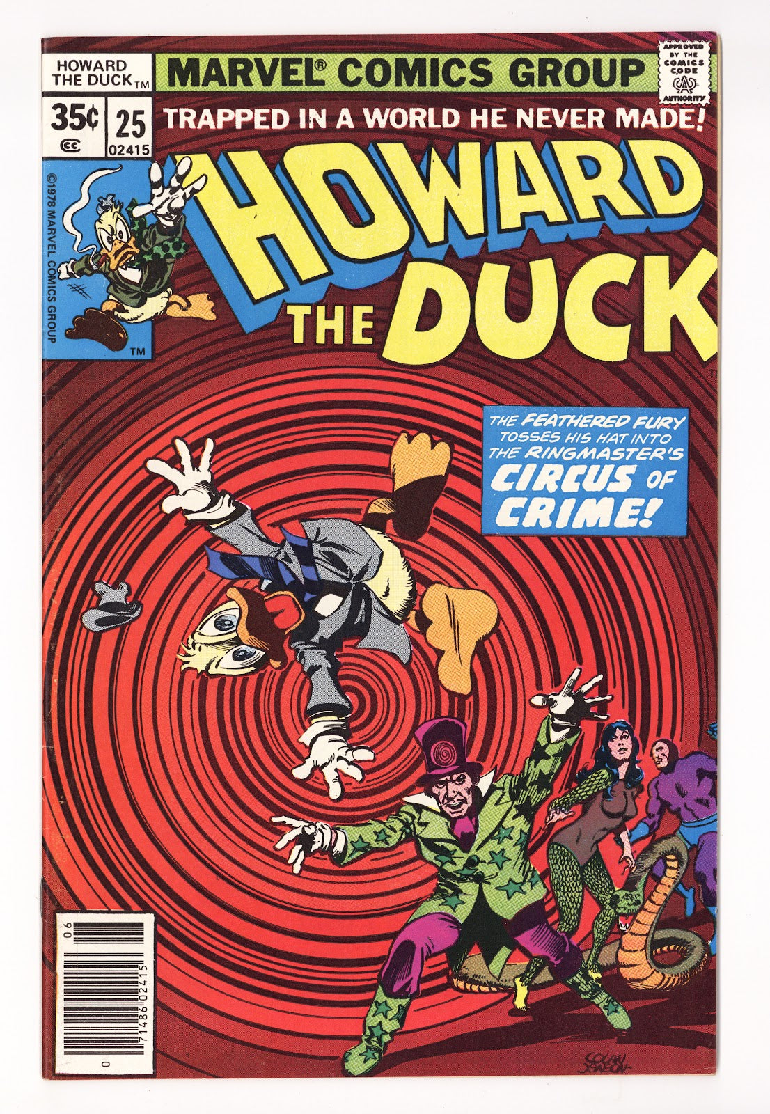 Howard the Duck Vol 1 25 Mid Grade (1978) 