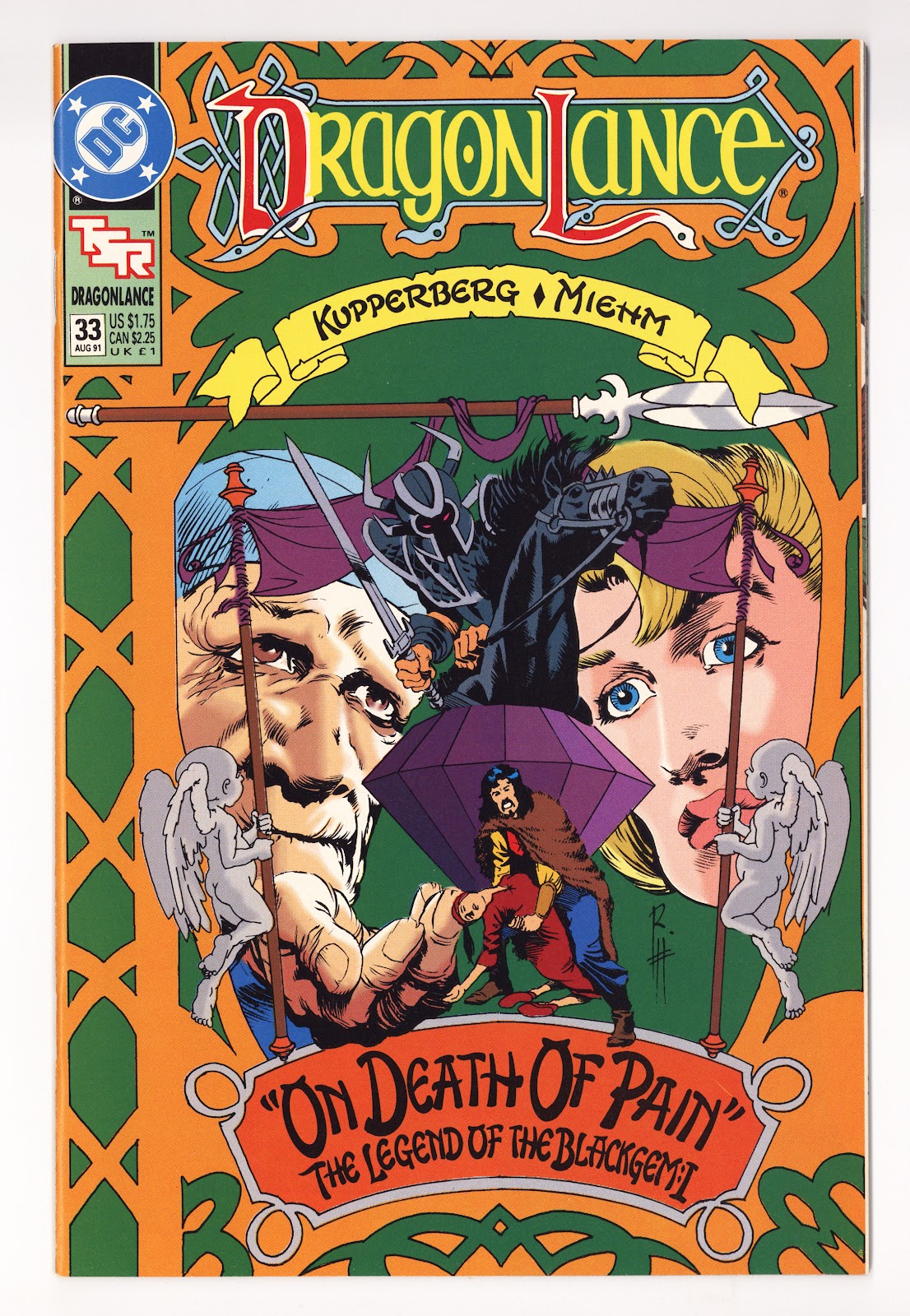 Dragonlance Comic Book   33  High Grade   (1991)