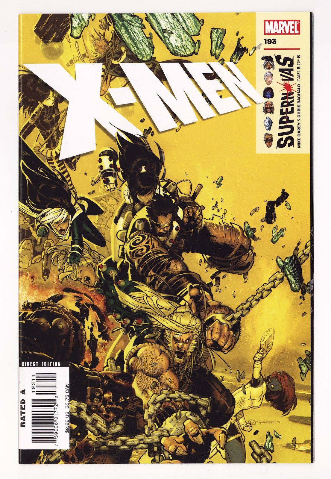 X-Men 193 High Grade (2007) 