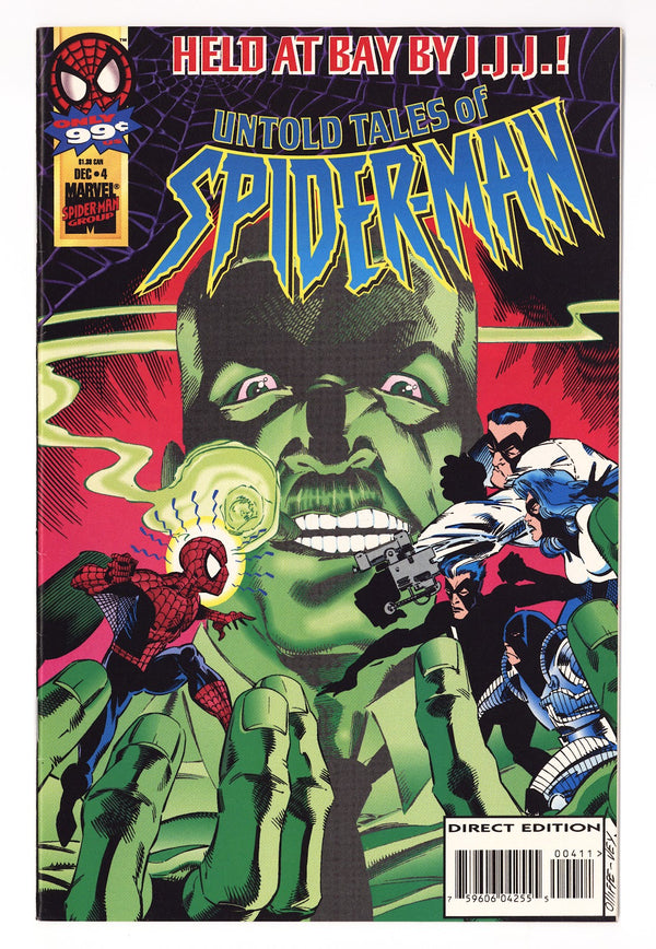 Untold Tales of Spider-Man   4  Mid Grade   (1995)