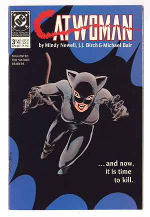 Catwoman Vol 1 3  Mid Grade   (1989)