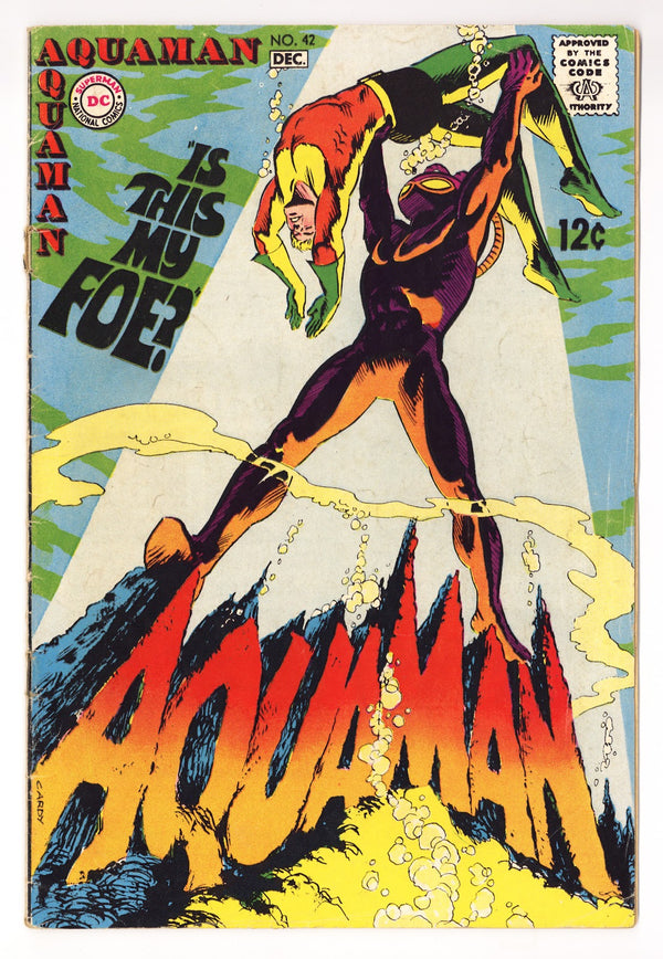 Aquaman Vol 1 42  VG- (3.5)   (1968)
