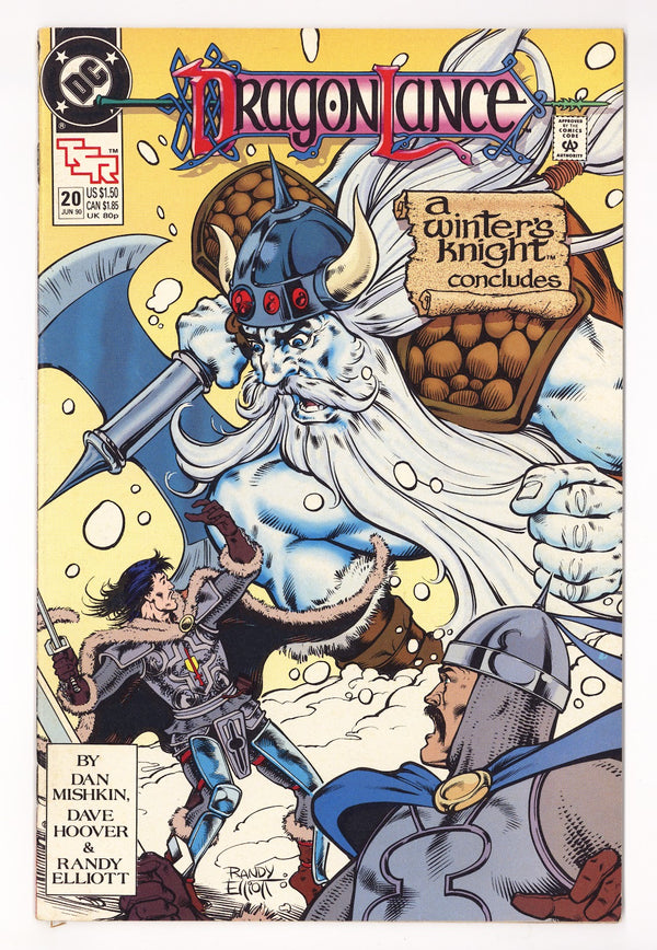 Dragonlance Comic Book 20 High Grade (1990) Direct