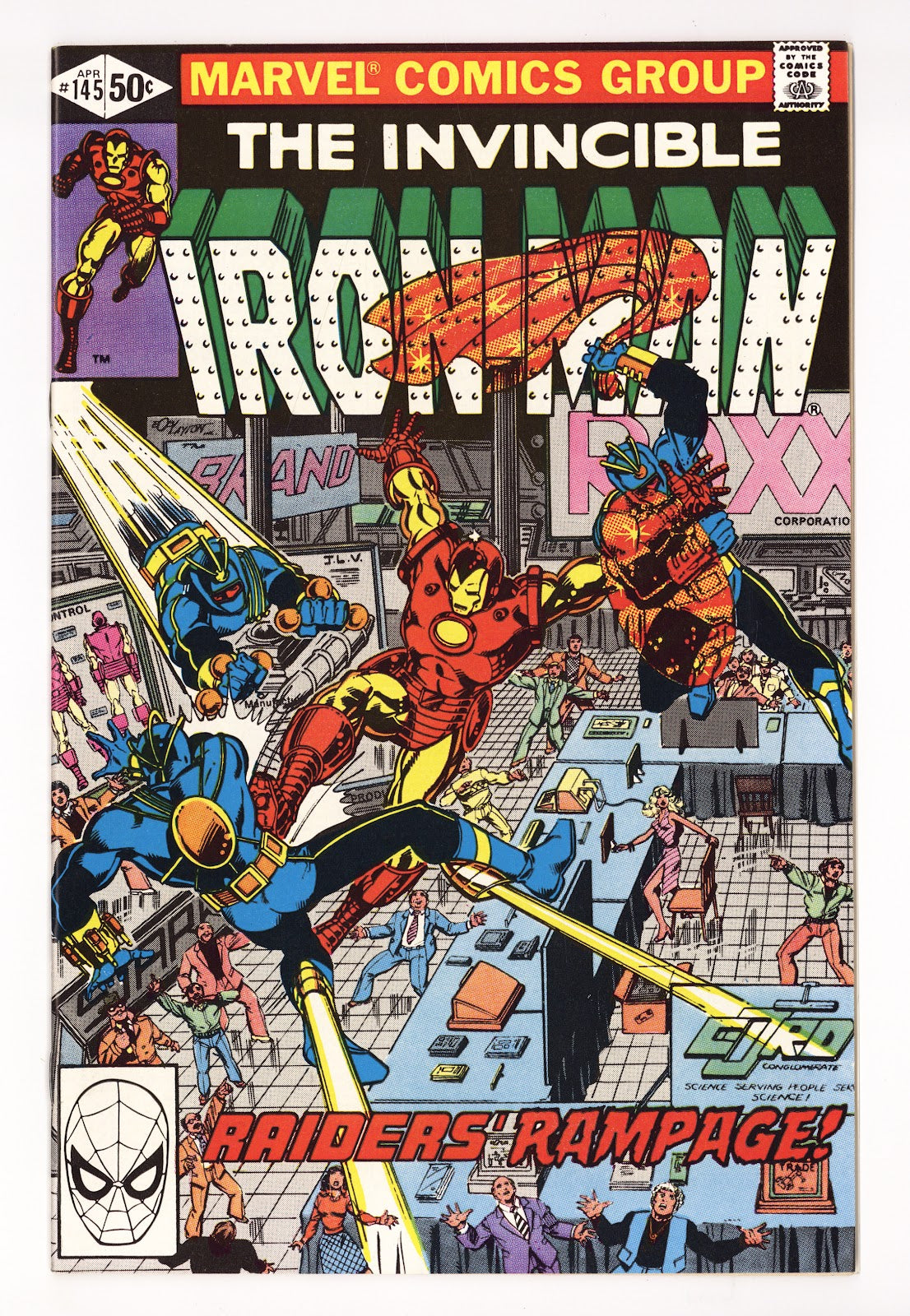 Iron Man Vol 1 145 High Grade (1981) 
