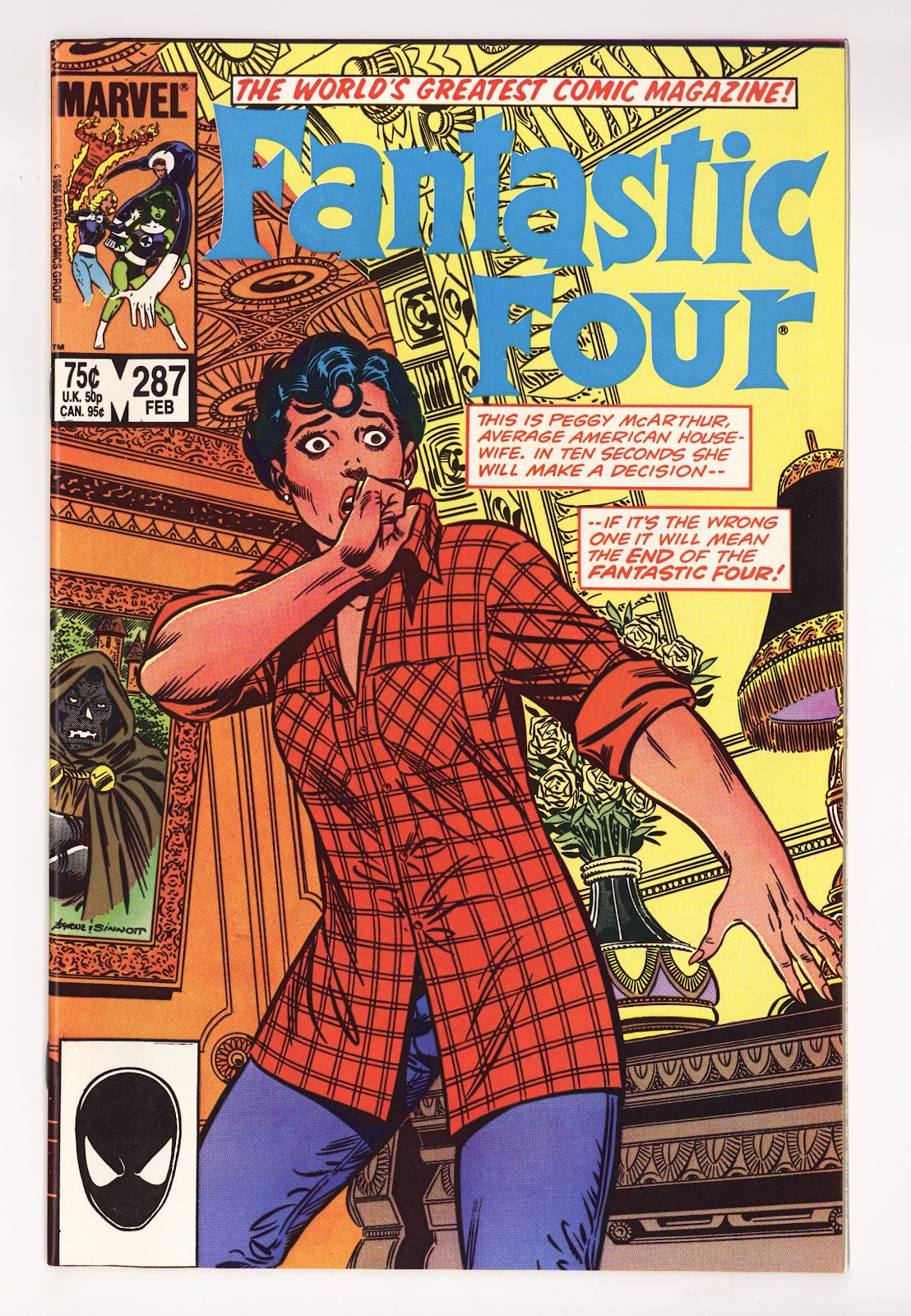 Fantastic Four 287 High Grade (1986) Direct 