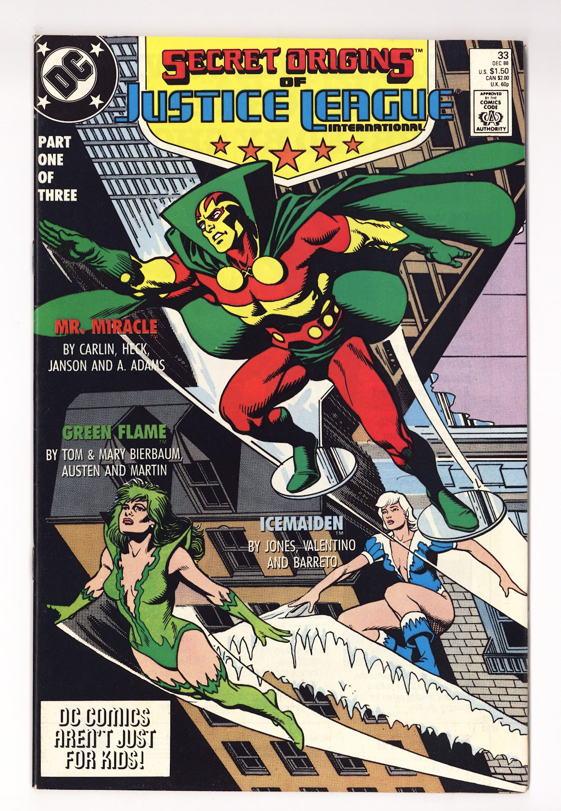 Secret Origins Vol 3 33  Mid Grade   (1988)     