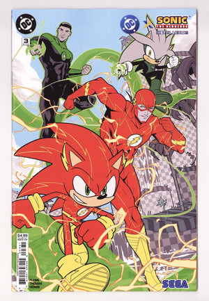 DC X Sonic The Hedgehog The Metal Legion 3 Mercer Variant (2026)