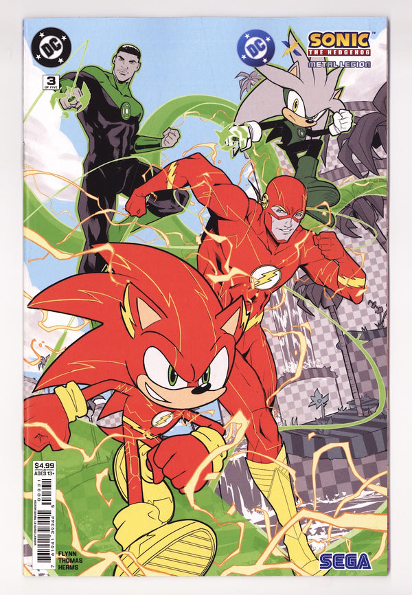 DC X Sonic The Hedgehog The Metal Legion 3 Mercer Variant (2026)
