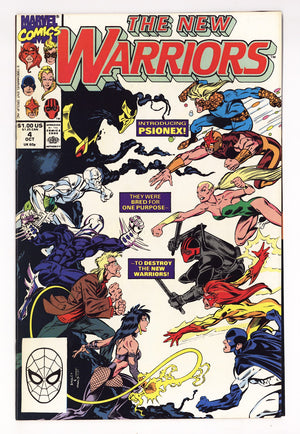 The New Warriors Vol 1 4 High Grade (1990)