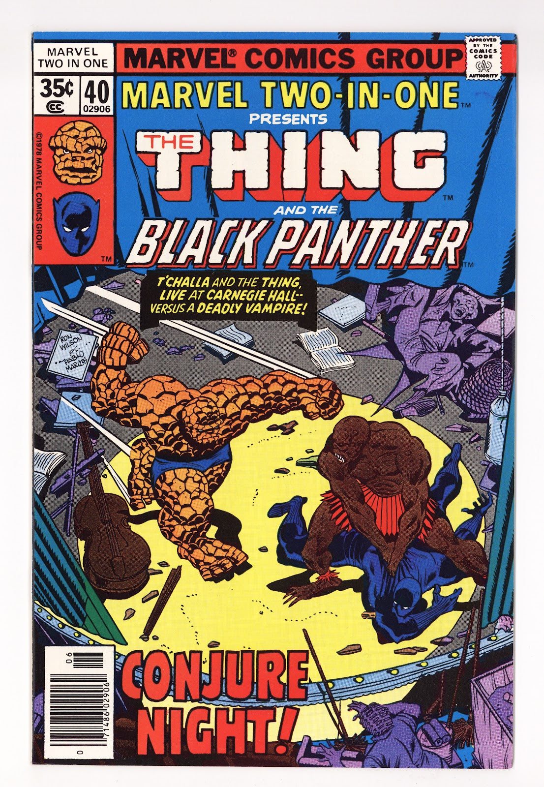 Marvel Two-in-One Vol 1 40  High Grade   (1978)     