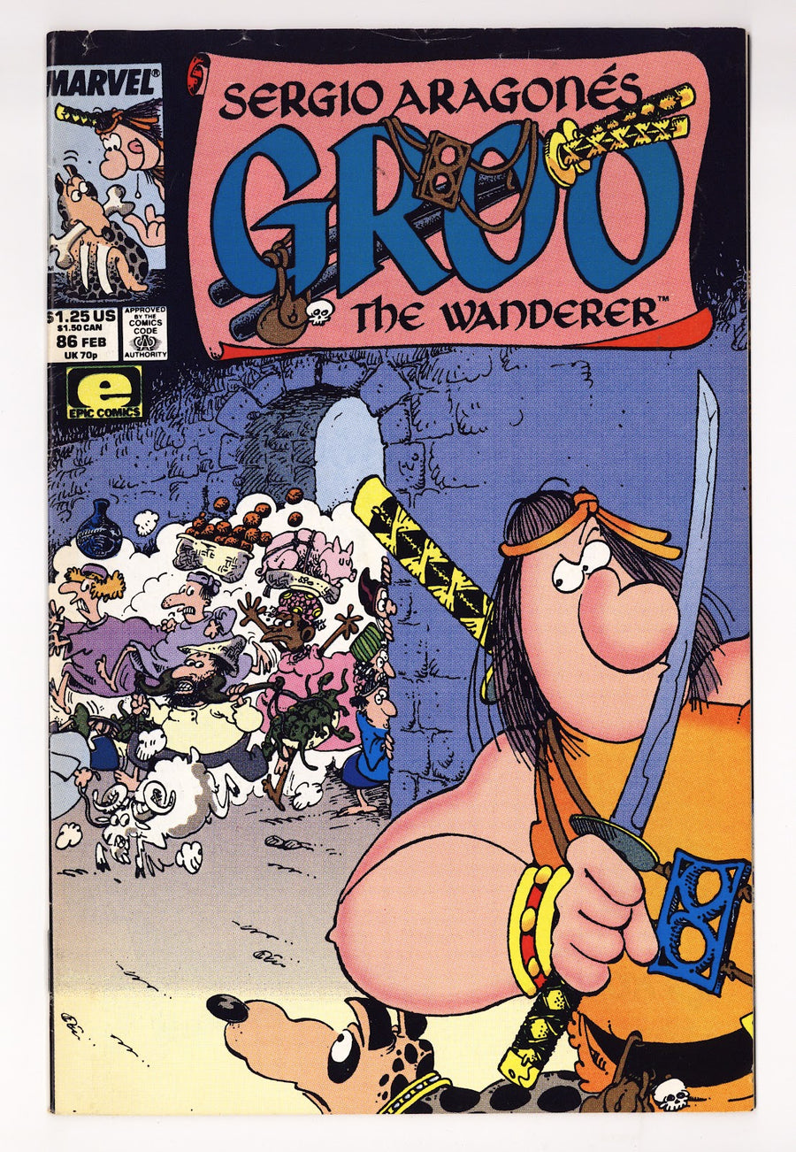 Sergio Aragones Groo the Wanderer Vol 2 86  Low Grade   (1992)