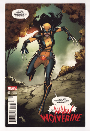 All-New Wolverine 1 VF- (7.5) (2016) Marquez Incentive Variant