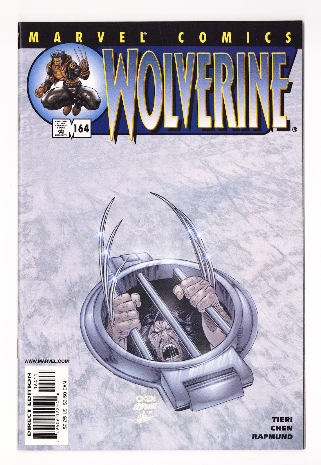 Wolverine Vol 2 164  High Grade   (2001)     