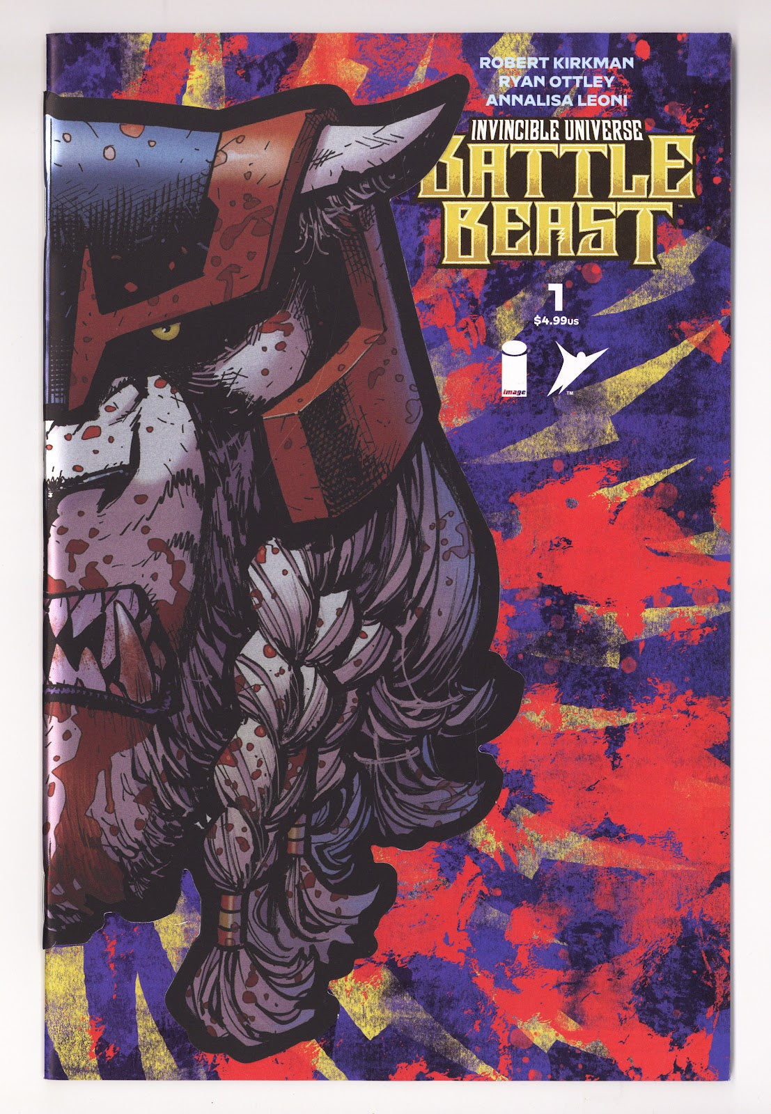 Invincible Universe: Battle Beast 1 High Grade (2025) Juarez Die-Cut Variant 