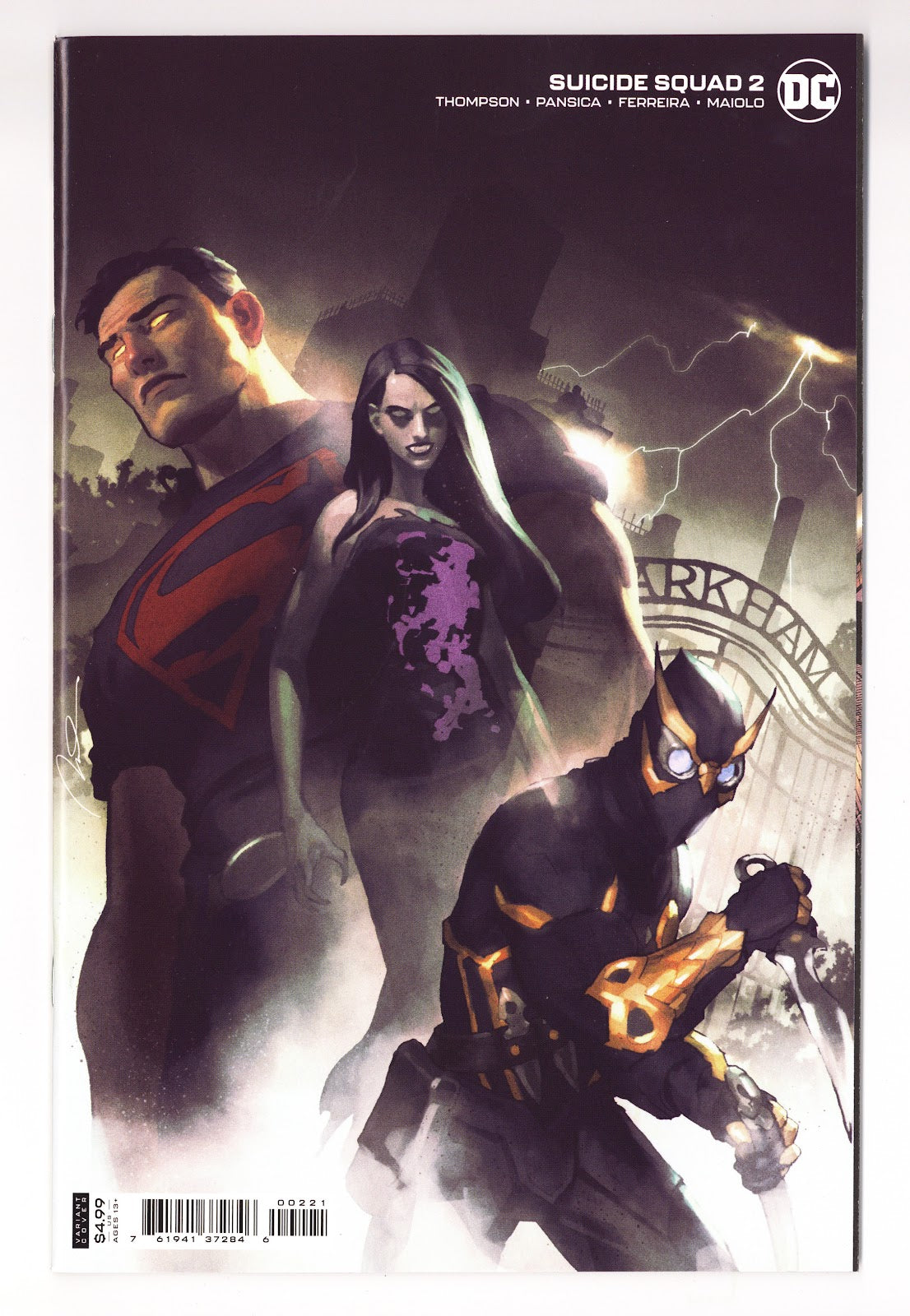 Suicide Squad Vol 6 2 High Grade (2021) Parel Variant 