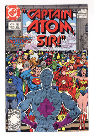 Captain Atom Vol 3 24  High Grade   (1988)