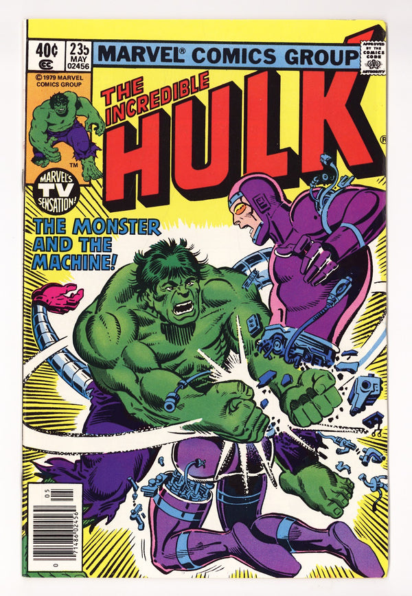 The Incredible Hulk   235  High Grade   (1979)   Newsstand