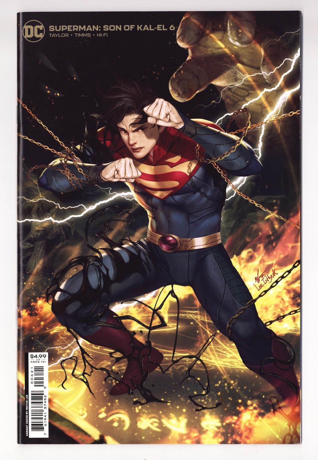Superman: Son of Kal-El 6 High Grade (2022) Lee Variant 