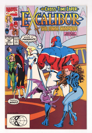 Excalibur Vol 1 24 High Grade (1990) Direct