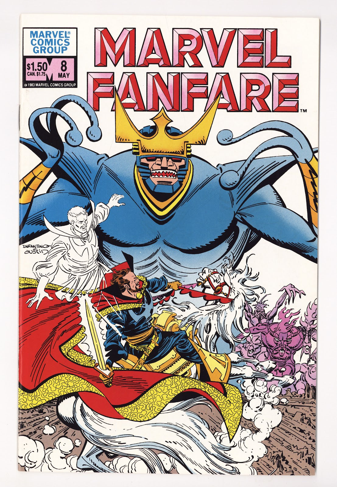 Marvel Fanfare Vol 1 8 High Grade (1983) 