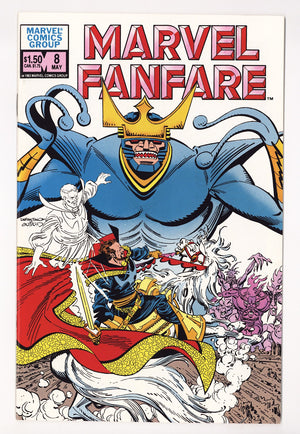 Marvel Fanfare Vol 1 8 High Grade (1983)