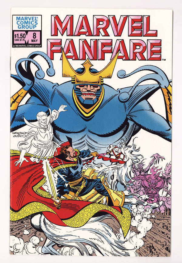 Marvel Fanfare Vol 1 8 High Grade (1983)