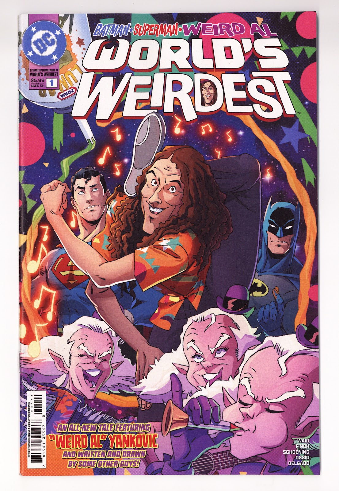 Batman Superman Weird Al Worlds Weirdest 1 (2026)