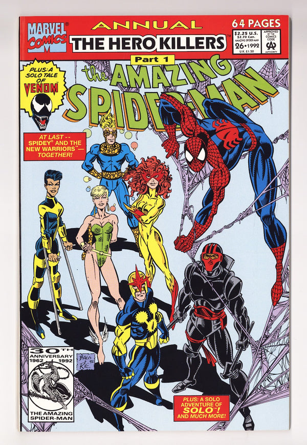 The Amazing Spider-Man Annual Vol 1 26  High Grade   (1992)
