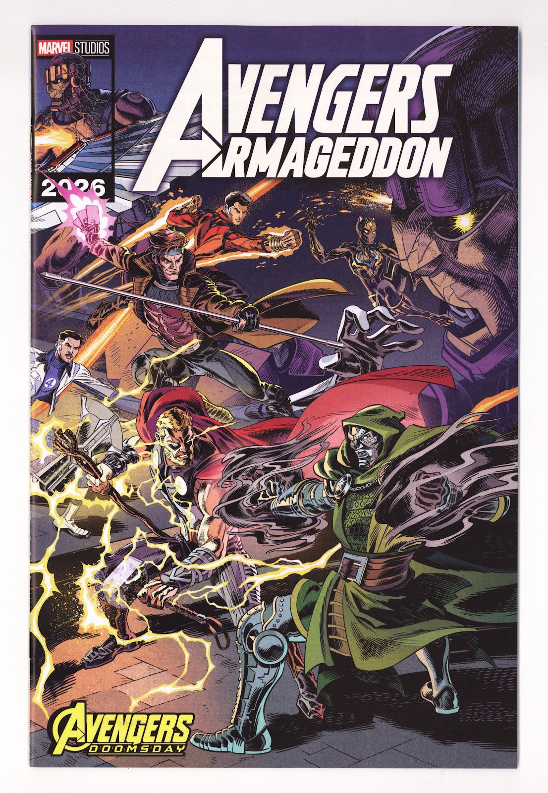 Avengers: Armageddon #5 (2026) Castellani Wraparound Variant