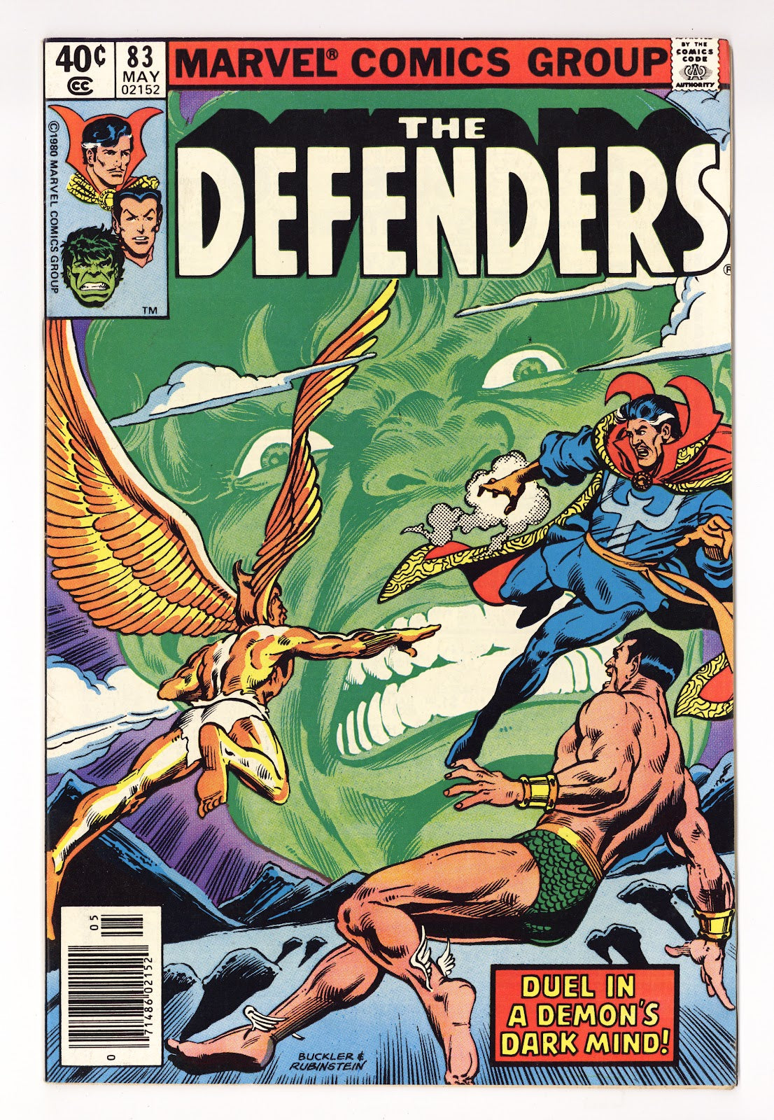 The Defenders Vol 1 83  Low Grade   (1980)   Newsstand