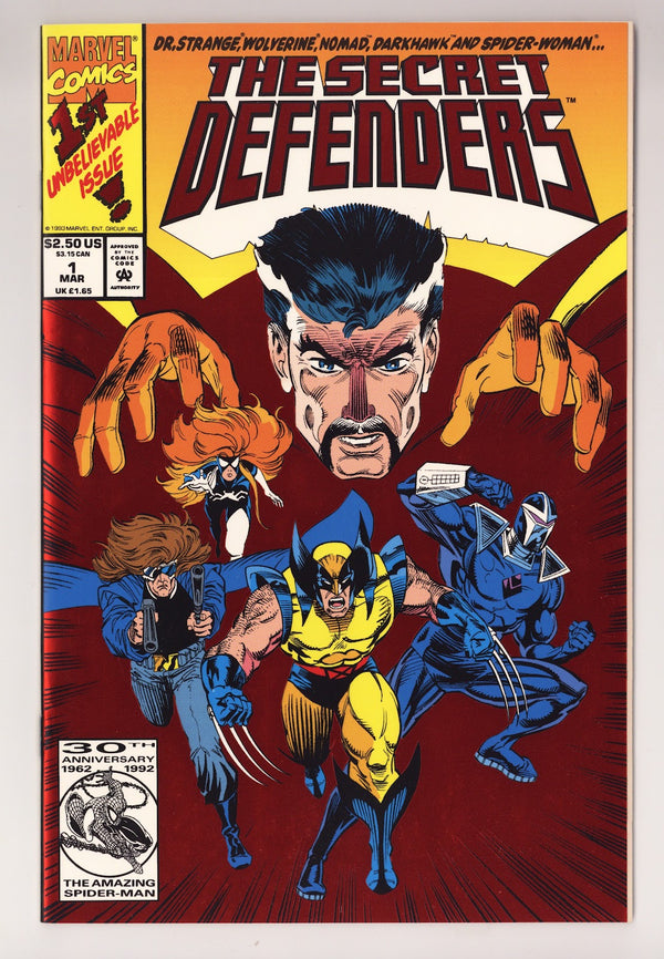 The Secret Defenders Vol 1 1 High Grade (1993)