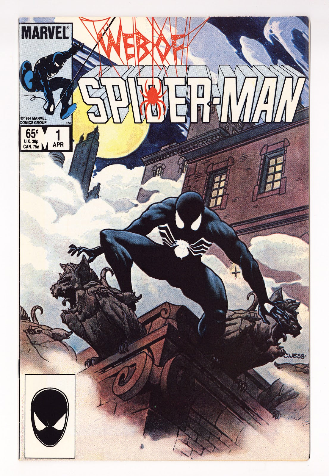 Web of Spider-Man Vol 1 1 FN/VF (7.0) (1985) 