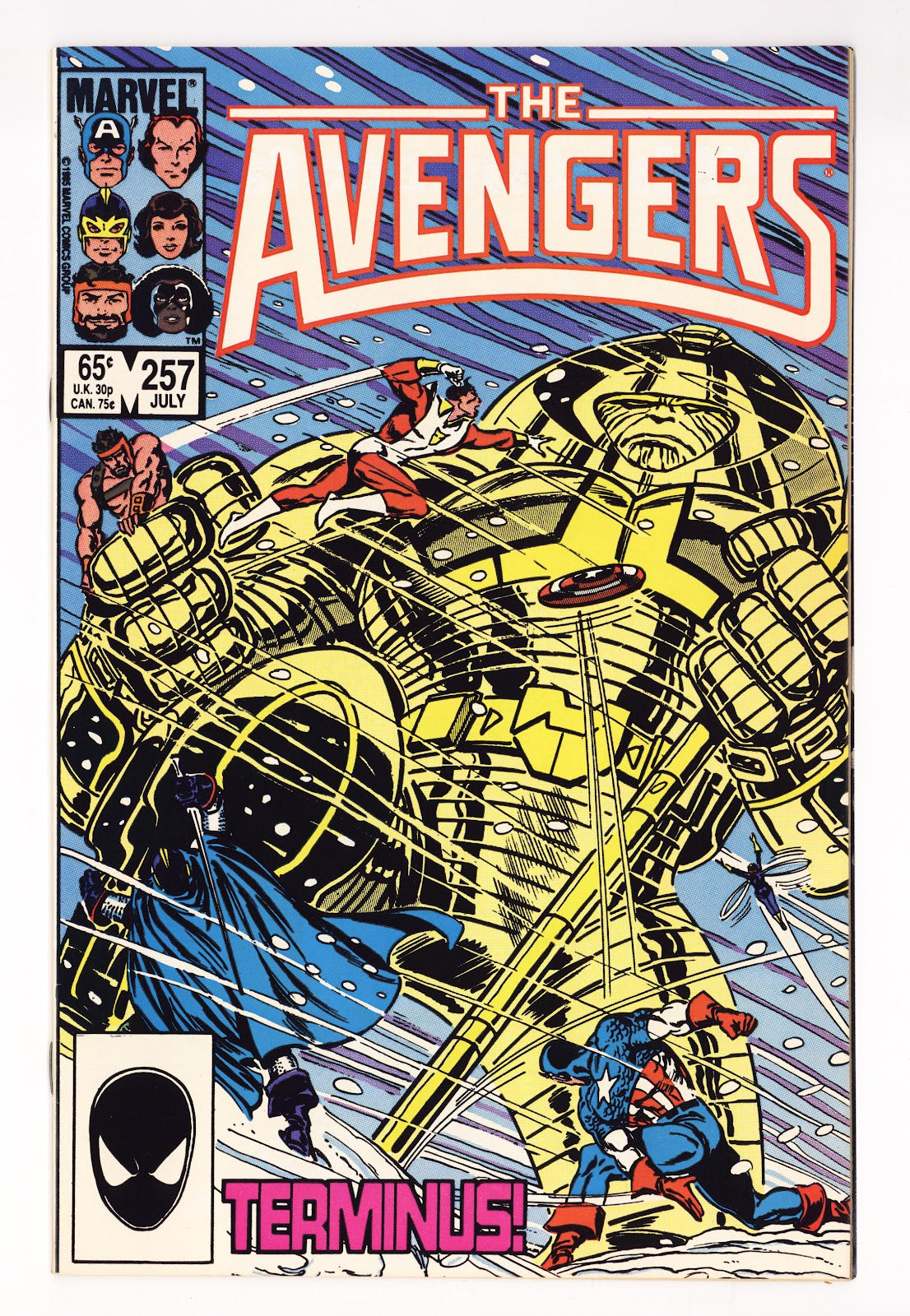 The Avengers Vol 1 257 VF- (7.5) (1985) 