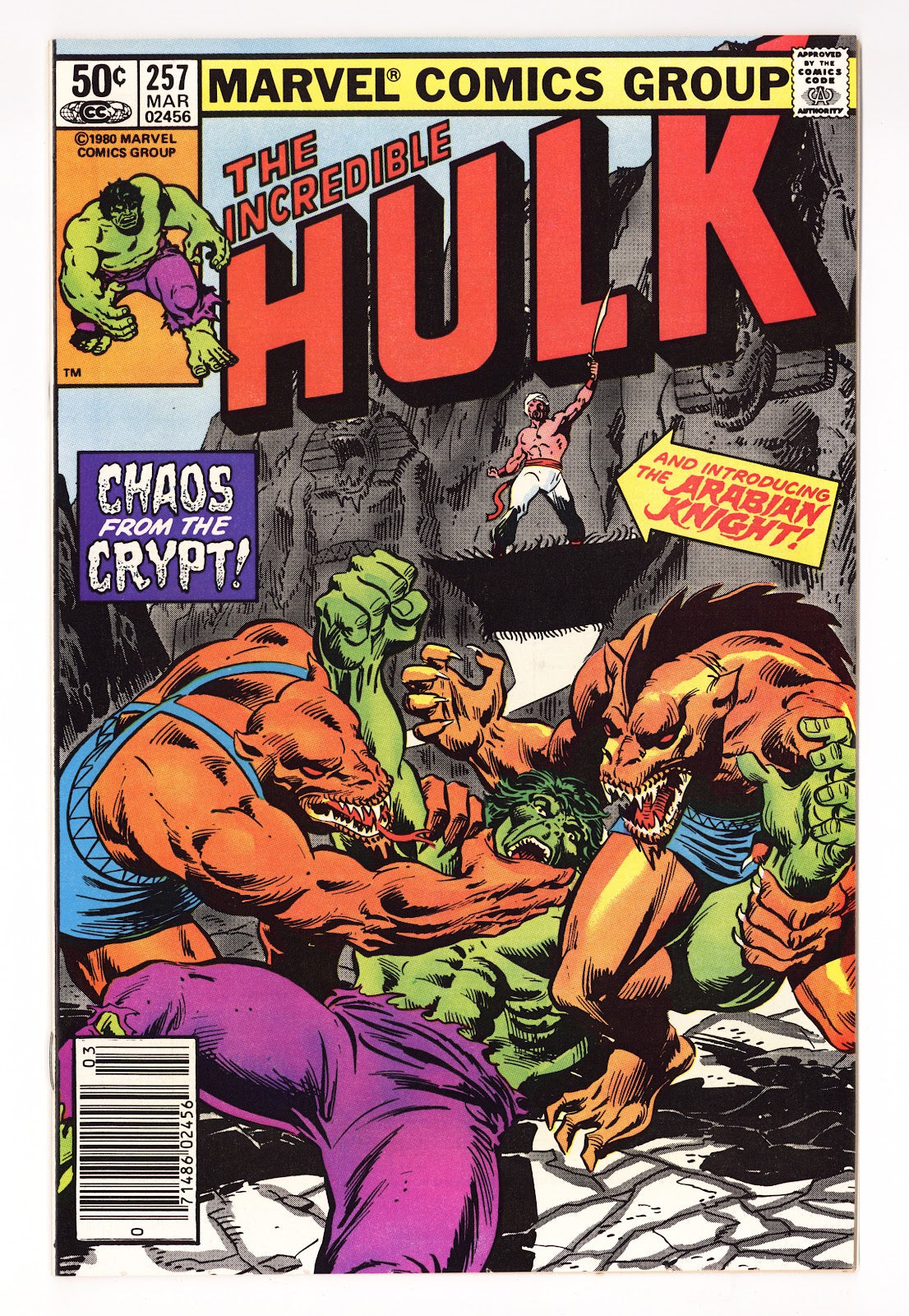 The Incredible Hulk Vol 1 257  High Grade   (1981)   Newsstand  