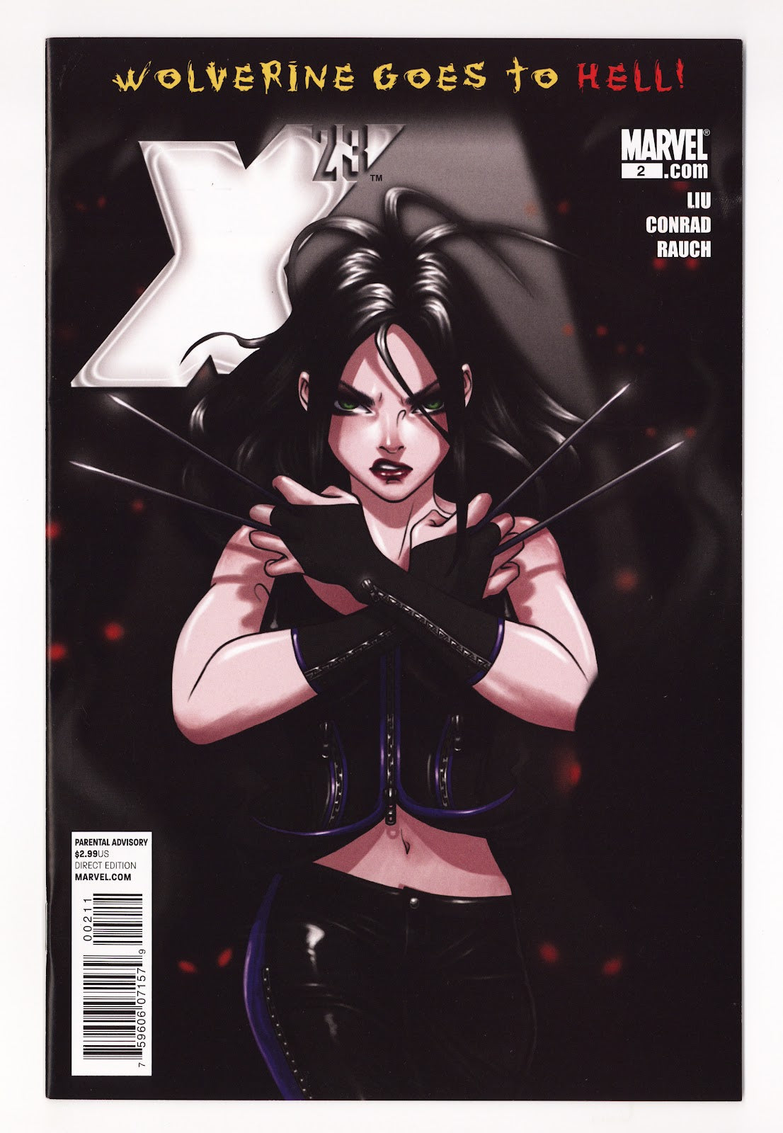 X-23 Vol 3 2 High Grade (2010) 