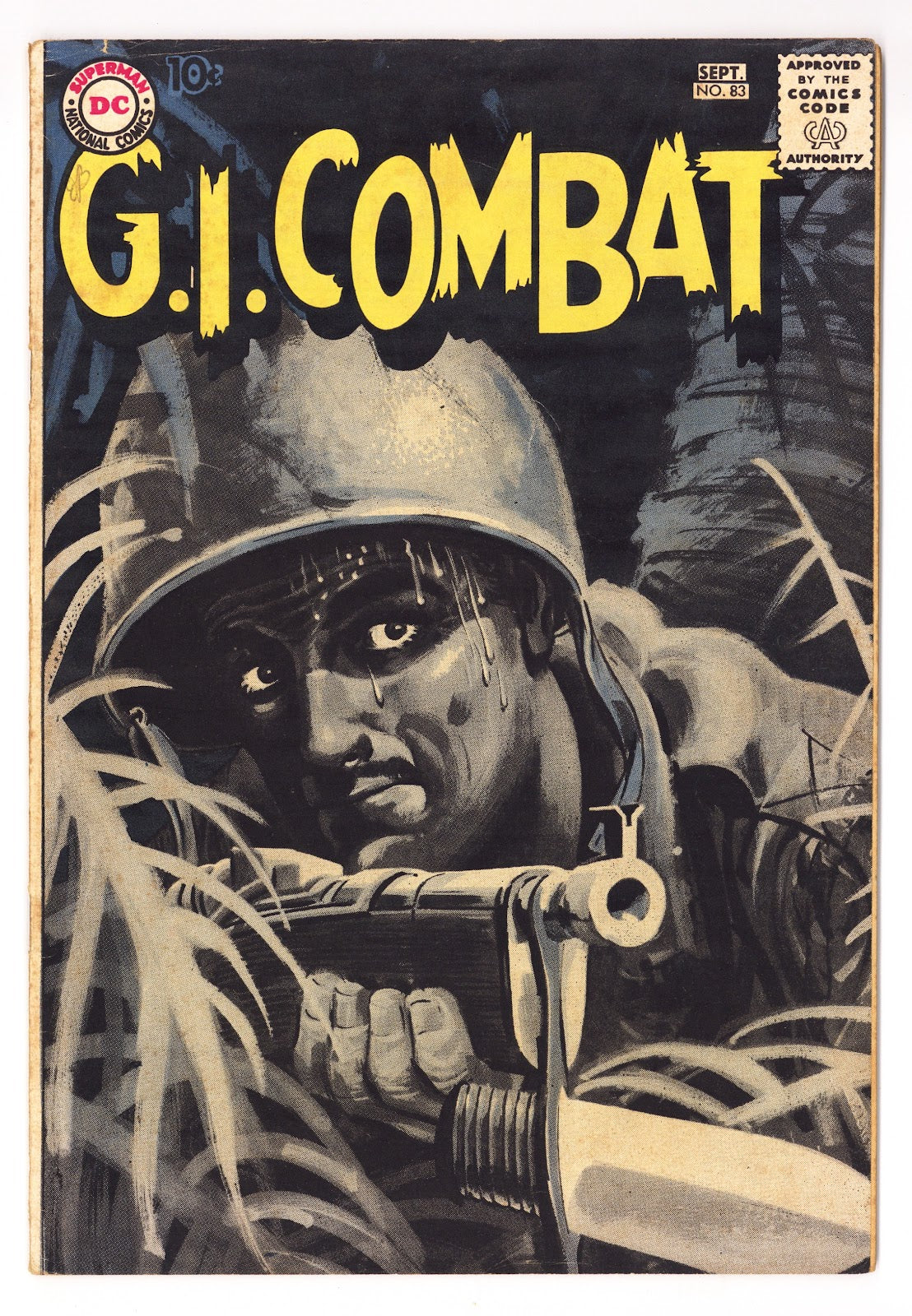 G.I. Combat Vol 1 83 VG/FN (5.0) (1960) 