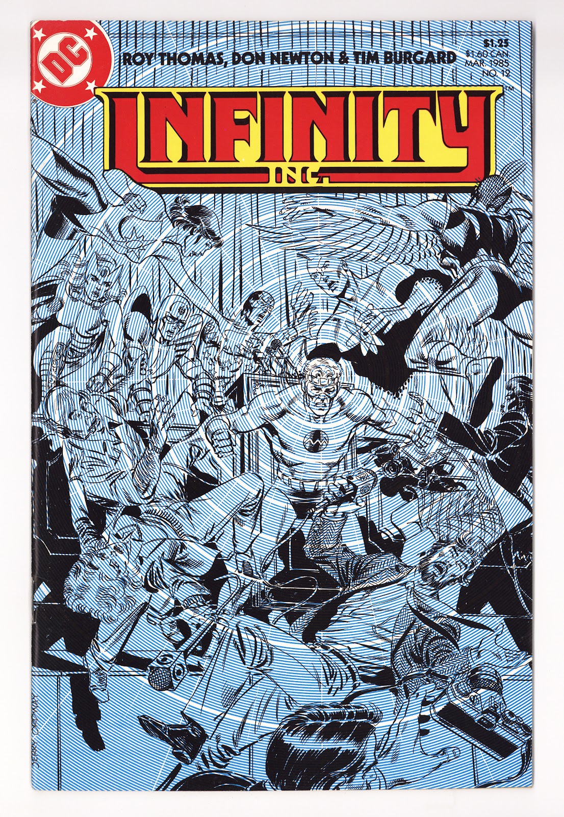 Infinity, Inc. Vol 1 12  Mid Grade   (1985)     