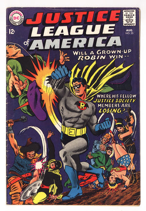 Justice League of America Vol 1 55  VG/FN (5.0)   (1967)