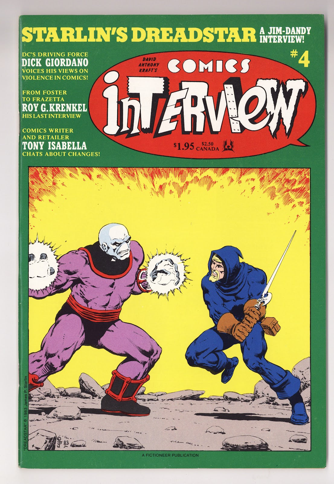 David Anthony Kraft's Comics Interview   4  High Grade   (1983)     