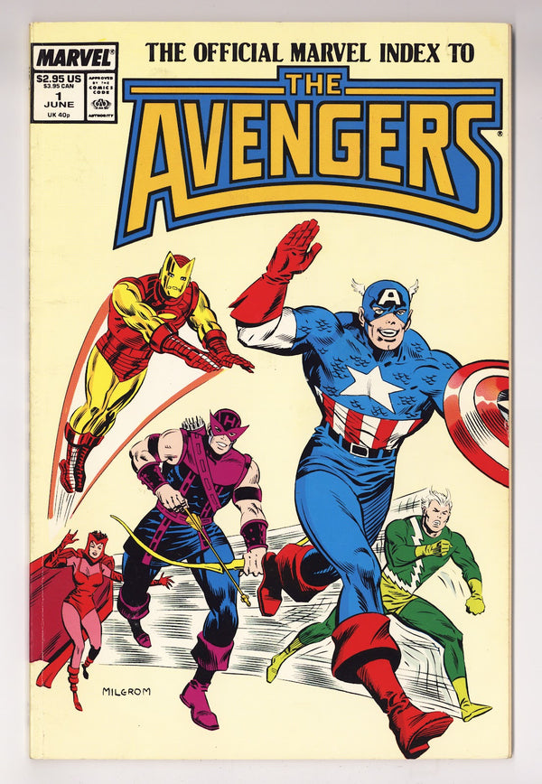 The Official Marvel Index to the Avengers Vol 1 1  Mid Grade   (1987)