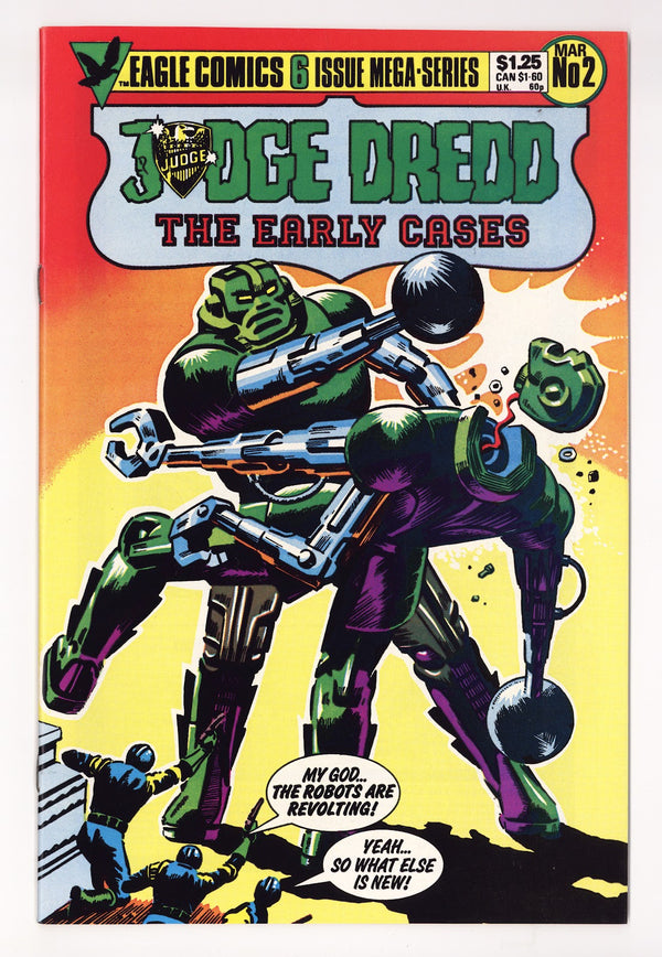 Judge Dredd: The Early Cases   2  High Grade   (1986)