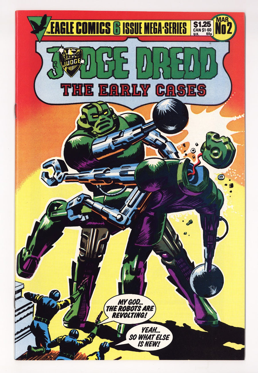 Judge Dredd: The Early Cases   2  High Grade   (1986)     