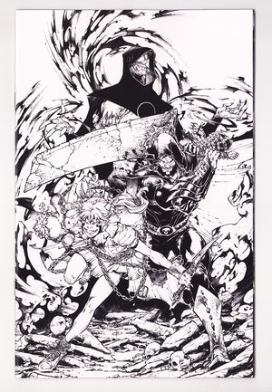 Spawn The Curse Of Sherlee Johnson 6 Booth B&W Virgin Variant (2026)