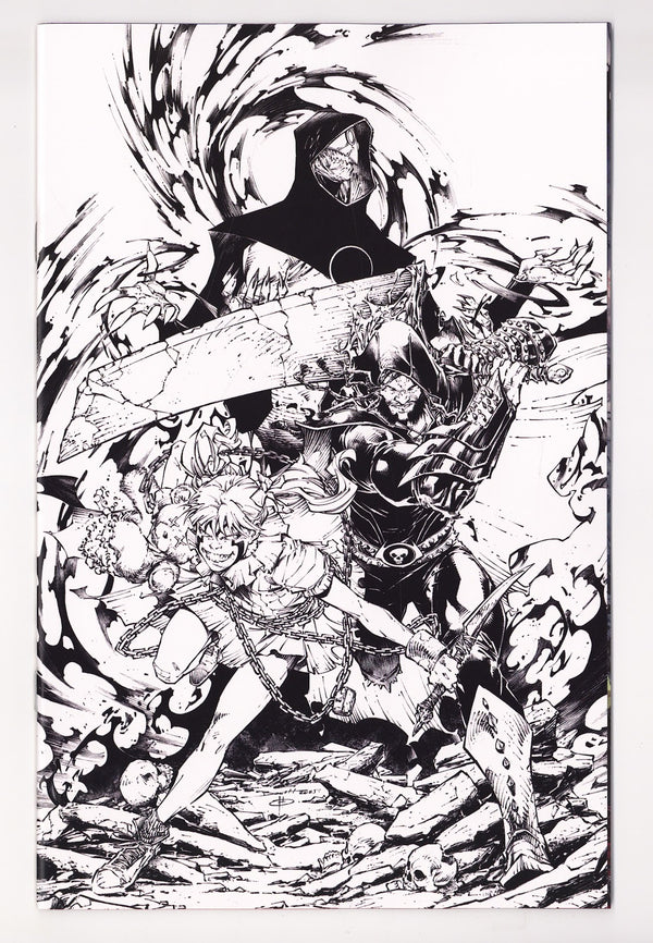 Spawn The Curse Of Sherlee Johnson 6 Booth B&W Virgin Variant (2026)