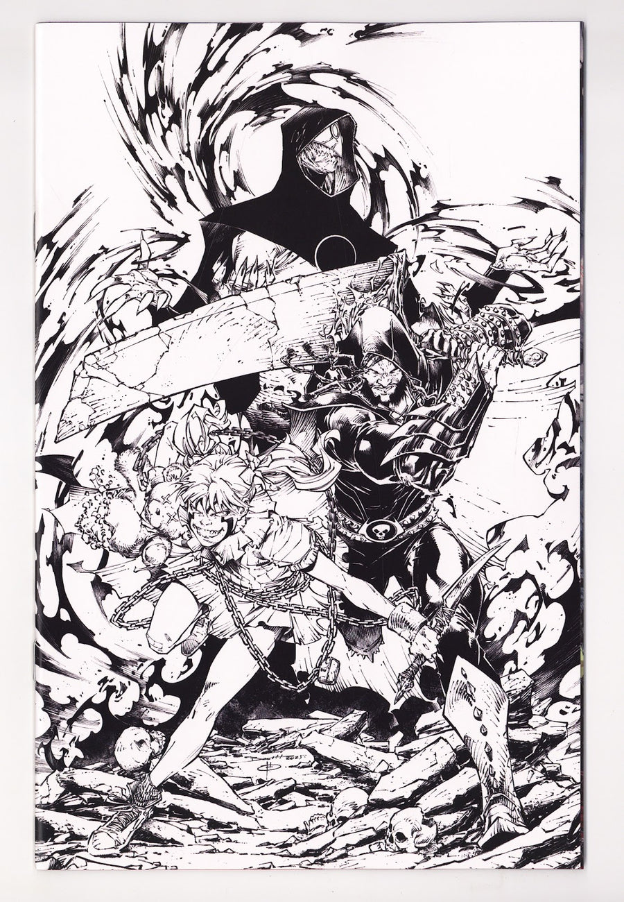 Spawn The Curse Of Sherlee Johnson 6 Booth B&W Virgin Variant (2026)