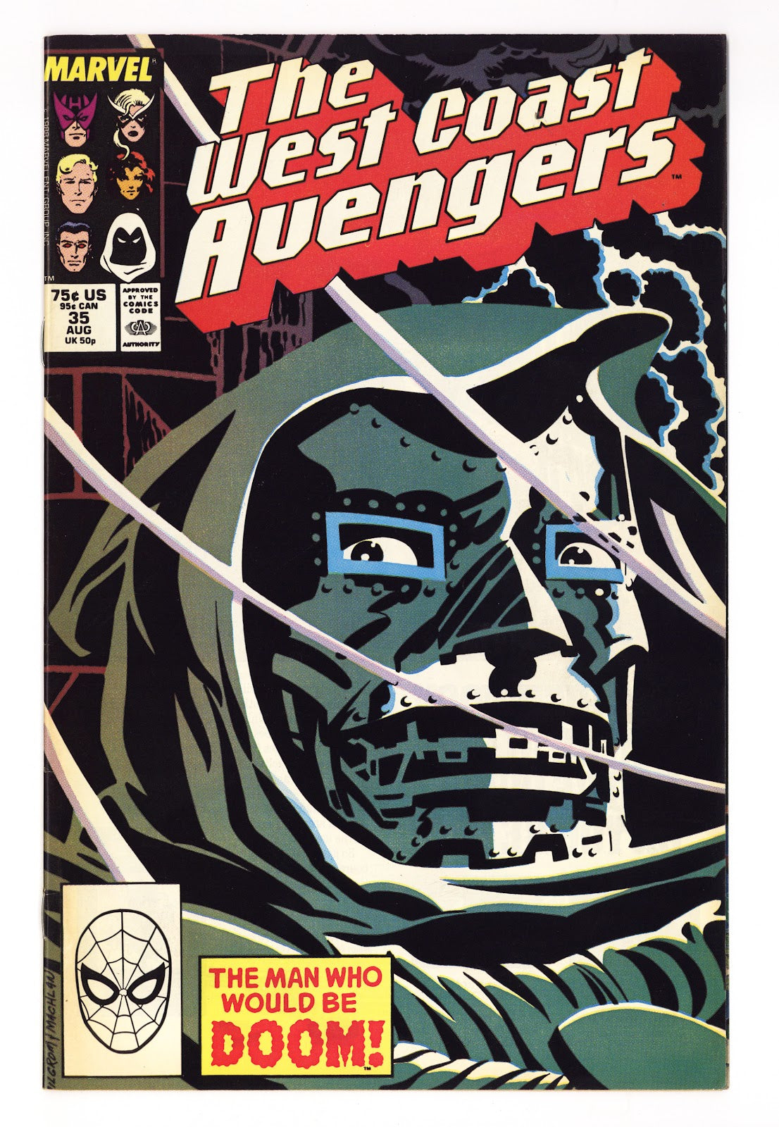 West Coast Avengers Vol 2 35  Mid Grade   (1988)     