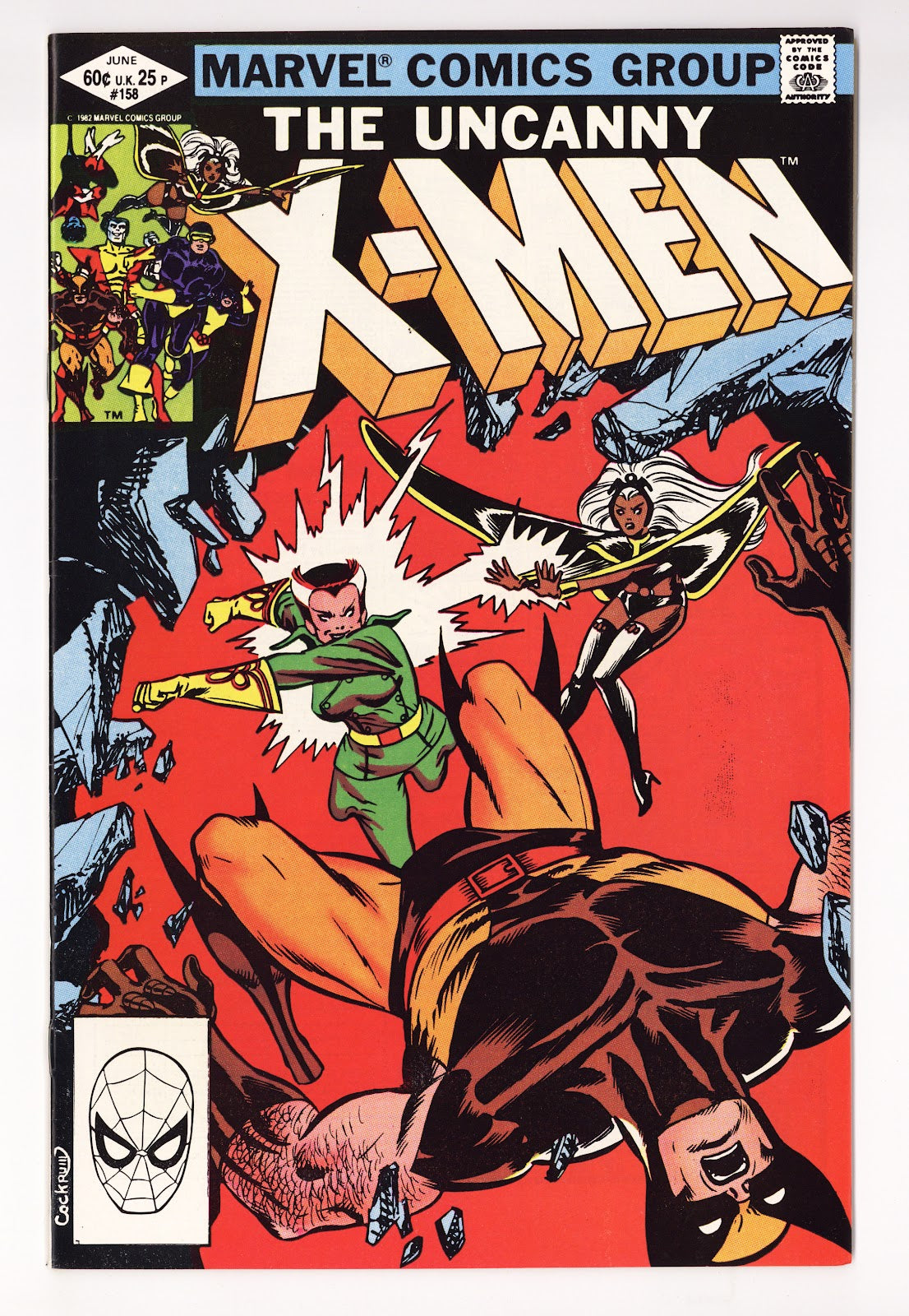 The Uncanny X-Men Vol 1 158  VF (8.0)   (1982)     